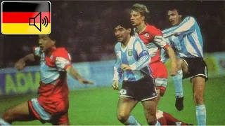 Switzerland vs. Argentina | Friendly | 8-5-1990 [GERMAN BROADCAST]