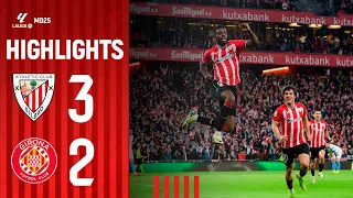 RESUMEN | Athletic Club 3-2 Girona FC | LaLiga EA Sports 2023-24 MD25