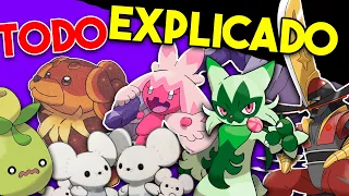 TODOS LOS POKEMON DE PALDEA EXPLICADOS - Pokemon Escarlata y Púrpura