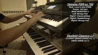 Love is Blue, Paul Mauriat - Ferdinando Montecuollo on Yamaha PSR-sx 700 & Dexibell Classico L3