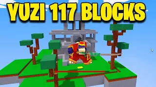 Yuzi kit can go 100+ blocks (glitch) - Roblox Bedwars