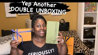 DOUBLE🎁UNBOXING | Holiday Beauty💄| lil Chit-Chat    #louisvuitton #gucci #unboxingO