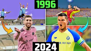 Evolution of FIFA vs PES [1996 - 2024] ● EA Sports FC vs eFootball | Fujimarupes