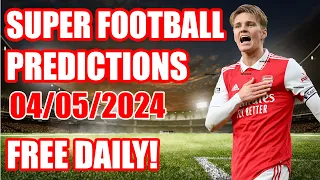 FOOTBALL PREDICTIONS SATURDAY 04/05/2024|SOCCER PREDICTIONS|BETTING TIPS#betting #sportsbettingtips