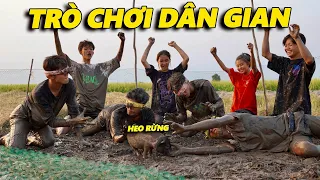 Anh Thời Đại | Trò Chơi Dân Gian - Chia Đội Bịt Mắt Bắt Lợn | Cười Sang Chấn Tâm Lí