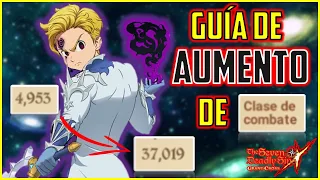 GUÍA COMPLETA para AUMENTAR tu CLASE de COMBATE ( SUBIR CC) | 7DS: Grand Cross Español