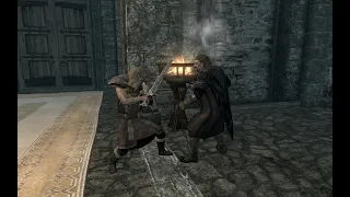 SKYRIM: Ульфрик Буревестник VS Балгруф старший