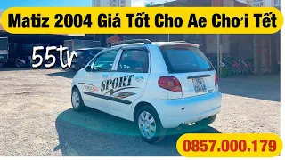 Gần Tết Nên Xe Nào Cũng Rẻ Cho Ae - Matiz 2004 Cho Ae Đi Tết 📞 Nghĩa Bốn Bánh - xe tập lái giá rẻ