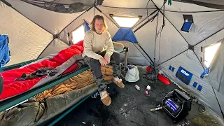 A Rough Overnight Ice Camping