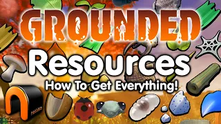 GROUNDED All Resources Guide & How To Get Mint, Ant Eggs, Berries #GROUNDED