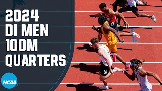 Men's 100m - 2024 NCAA Outdoor Track and Field East and West Quarterfinals