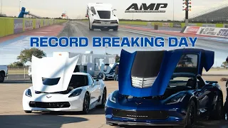 Fastest LT4 supercharger. Fastest 2650 supercharged LT. One day, one race track, two C7’s.
