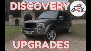 LAND ROVER DISCOVERY 3 UPGRADES  to LAND ROVER DISCOVERY 4 . LAND ROVER ACCESSORIES.