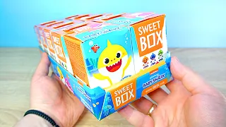 Baby Shark SweetBox Акуленок фигурки сюрприз Бэйби Шарк