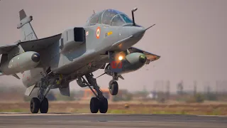 The Most STUNNING LOOKING Fighter Jet | Indian Air Force SEPECAT Jaguar BACK to BACK Landing