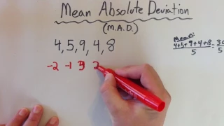 57 - Mean Absolute Deviation (MAD)