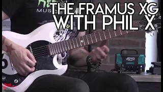 Phil X talks about his custom Framus XG