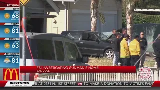 FBI investigating gunman's home in San Jose