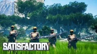 Satisfactory Early Access - Gameplay Trailer  1st person Factorio!