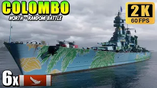 Battleship Cristoforo Colombo - no mercy to the Japanese battleships