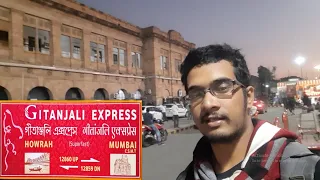 Gitanjali Express AC 3Tier Economy Class Journey|Nagpur Jn To Howrah Full Journey Coverage|8hrs Late
