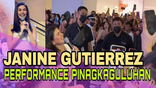 JANINE GUTIERREZ PERFORMANCE | PINAGKAGULUHAN SA DIRTY LINEN MALL SHOW