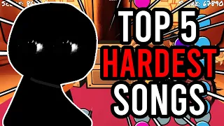 TOP 5 HARDEST SONGS IN FUNKY FRIDAY... (Roblox)