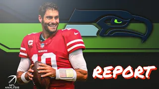 The Seattle Seahawks Reportedly Have Interest in 49ers Quarterback Jimmy Garoppolo