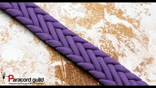 7 strand flat braid- Headhunter's look