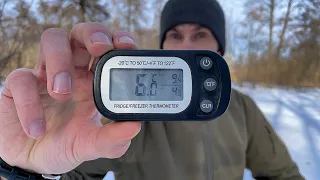 Походный термометр с функцией памяти 🌡️ Измеряем температуру в походе
