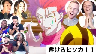 【HUNTER×HUNTER 】拍手喝采！！避けて避けて避けろ！！【reaction】【日本語字幕】【mashup】【ゴンさん】【癖になってんだ】【ヒソカ】【RT TV】【海外の反応】【70話】