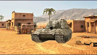 World of Tanks Blitz Jg.Pz.E100 - 5 Kills 6,4K Damage
