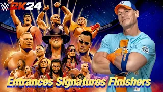 WWE 2K24 Entrances/Signatures/Finishers: John Cena