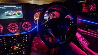 Mercedes CLA/GLA/A Class W176 Ambient Lighting Install | RGB LED Car Interior Lights |