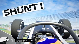 REALISTIC F2 2021 ONBOARD DRIVER ERRORS at SILVERSTONE | #AssettoCorsa