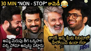 RRR Movie Team FULL FUN Interview | SS Rajamouli | Ram Charan | NTR | Anil Ravipudi | News Buzz