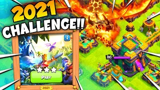 Easily 3 Star the 2021 Challenge in (Clash of Clans) 10 Years of Clash Challenge #coc