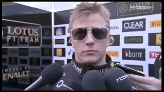 Kimi Raikkonen refuses to answer stupid question