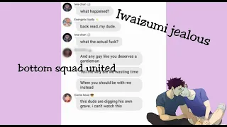 Someone tried to steal oikawa away and iwaizumi jealous | Haikyuu lyrics prank | Treat you better