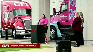 2022 She Drives Truck Wrap Reveal