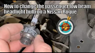 How to Change the Passenger Headlight Bulb on a Nissan Rogue