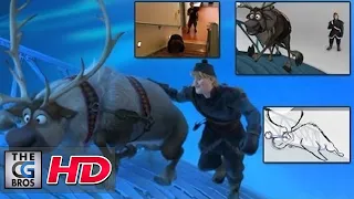 CGI Animation Breakdowns : Walt Disney"s "Frozen" Shot Progression: "Sven" - by Daniel Peixe