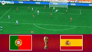 FIFA 23 - PORTUGAL vs SPAIN - FIFA World Cup Final - Full Match | Gameplay PC