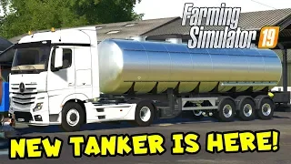 THE NEW TANKER IS HERE! - Episode 5 | Oakfield Farming Simulator 19