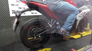 Yamaha R3 CS Racing Exhaust Dyno Sound Test 1