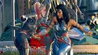 Wonder Woman Attempts to Kill Harley Quinn | INJUSTICE 2