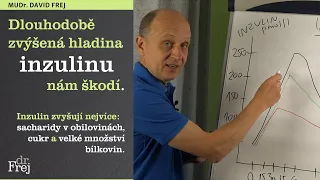 Dlouhodobě zvýšená hladina inzulinu nám škodí – MUDr. David Frej