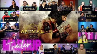 ANIMAL - Trailer Reaction Mashup 😎🇮🇳 - Ranbir Kapoor | Rashmika M, Anil K, Bobby D | Sandeep Vanga