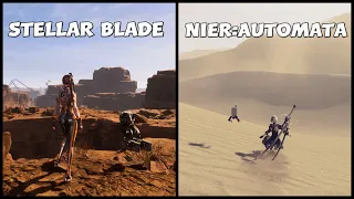 Stellar Blade vs NieR:Automata - Deserts and Barren Wasteland