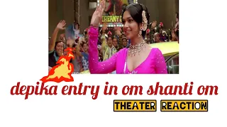 Deepika entry in om shanti om Indian theater reaction #deepikapadukone #sharukhkhan #theaterreaction